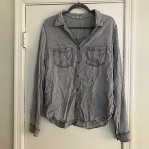Long Sleeve Casual Button Down